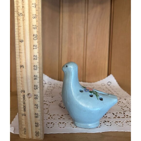 Vintage Svensk Slojd Scandanavian Handmade Pottery Hand Painted Bird Whistle - Picture 6 of 7